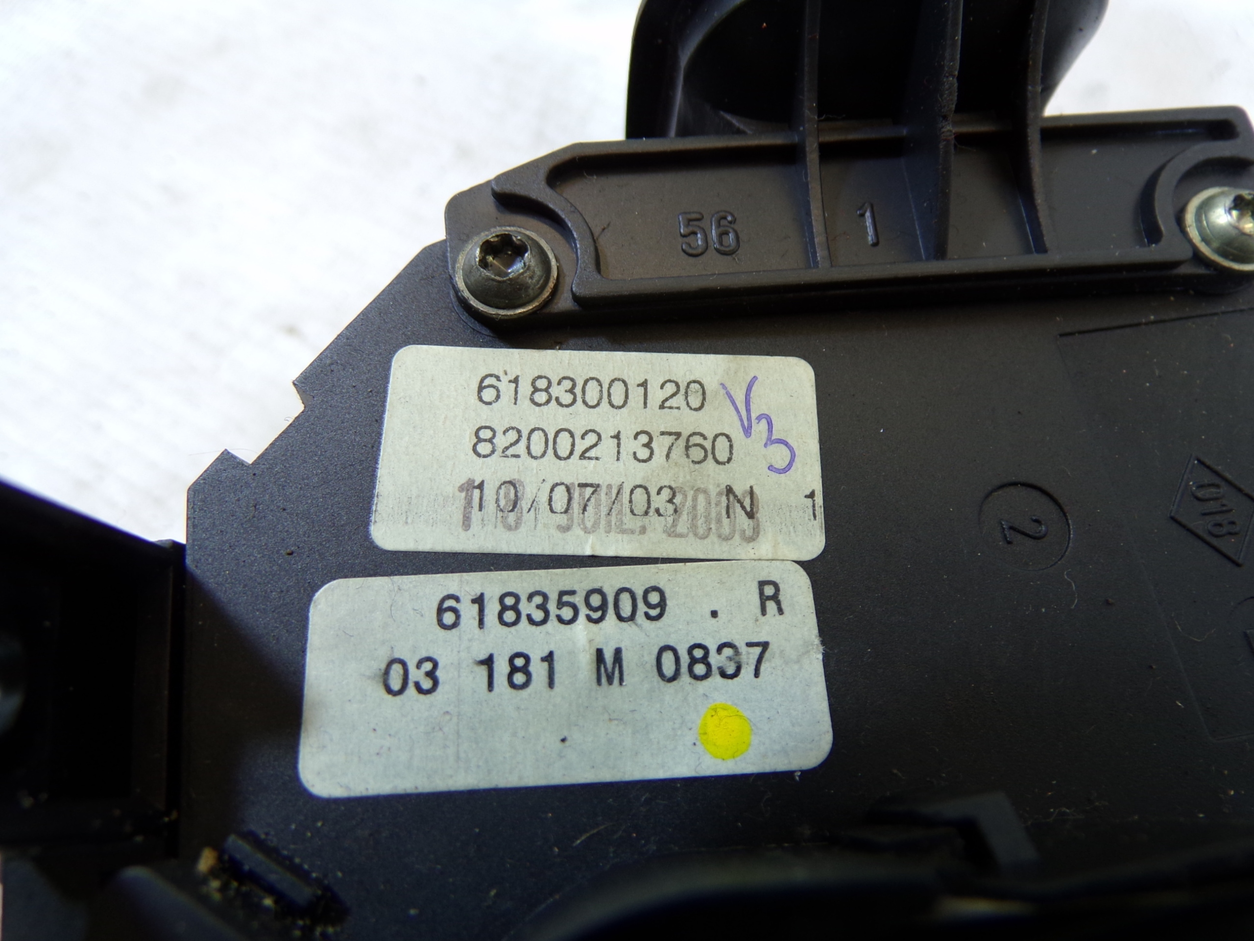 DEVIO LUCI TERGICRISTALLO TERGI RENAULT MEGANE II 8200213760