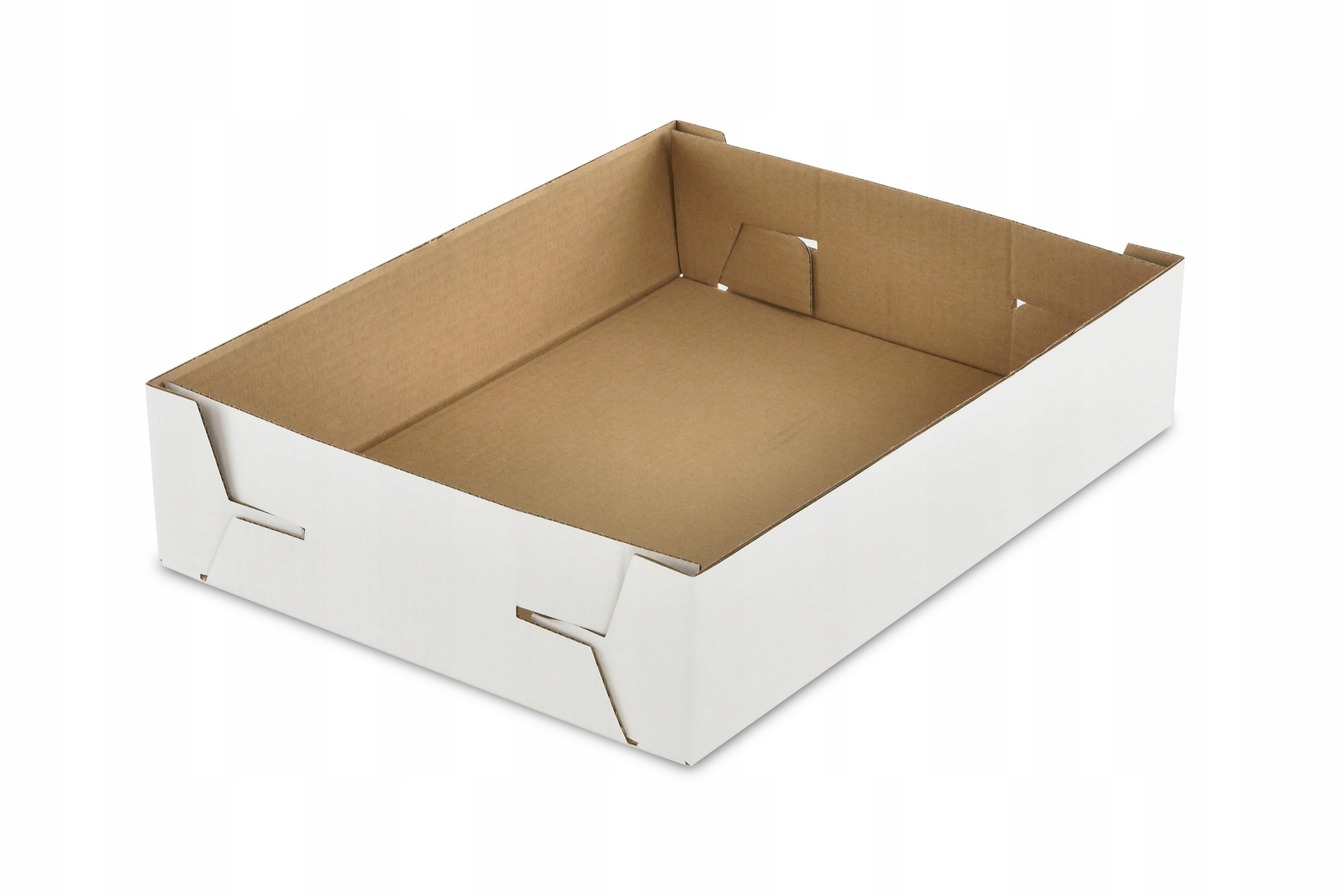 

Karton tacki na ciasto pączki 400x300x90 50szt