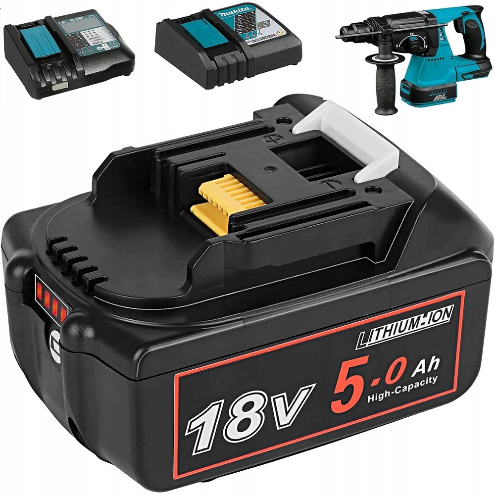 Akumulátor Li-ion 18V Pro Mk BL1840 BL1830 S Led Indikátorem Ochrany Před