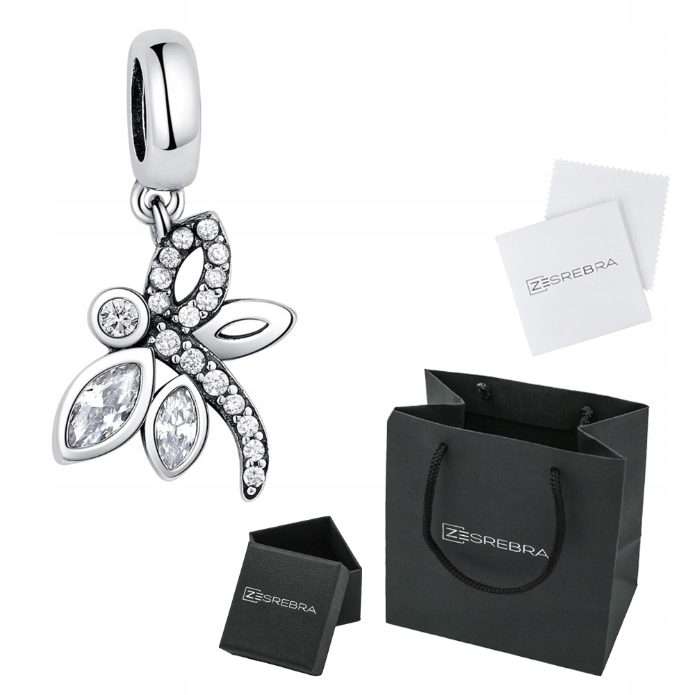 

Charms do Pandora Ważka srebro 925 zawieszka beads