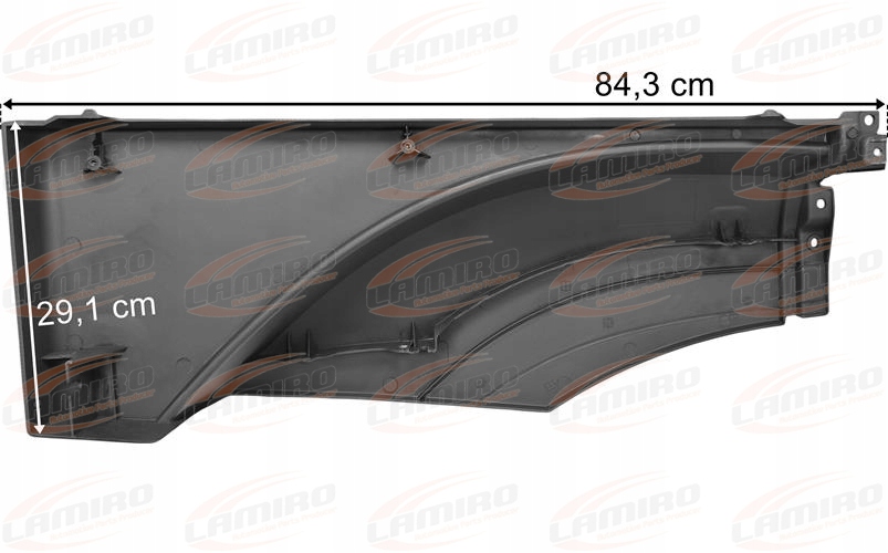 MERCEDES ACTROS MP4 CLASSIC SPACE PRZEDŁUŻENIE STOPNICY LEWE Producent części Lamiro