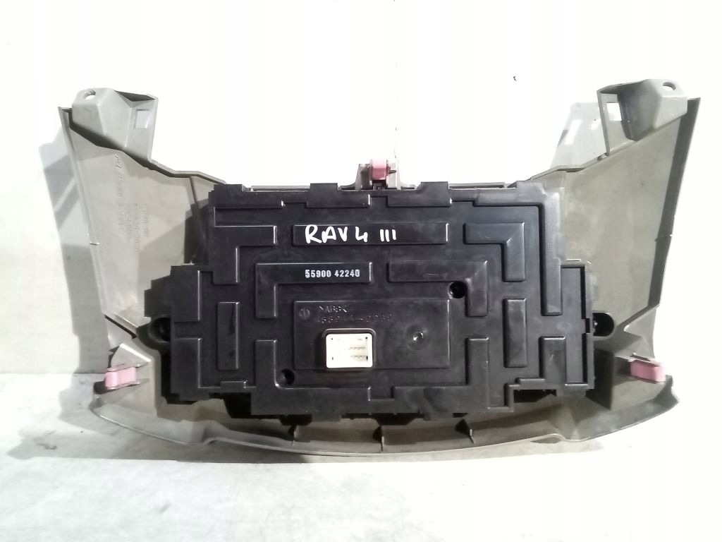 Toyota Rav4 III 3 control panel air conditioning devices 5590042240