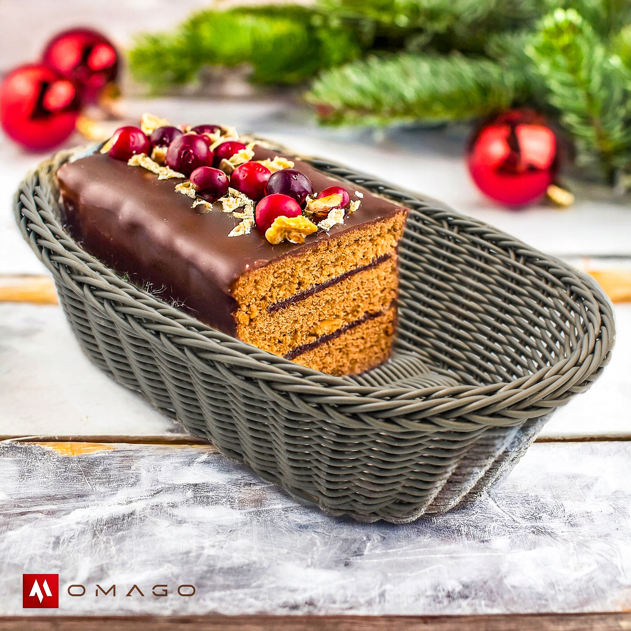 KOSZYK KOSZYCZEK NA STÓŁ PIECZYWO CHLEB SZTUĆCE OWALNY SZARY Kod producenta O-GHC34223