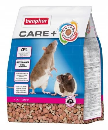Levně Beaphar Care+ Rat Krmivo Premium pro potkany 1,5 kg