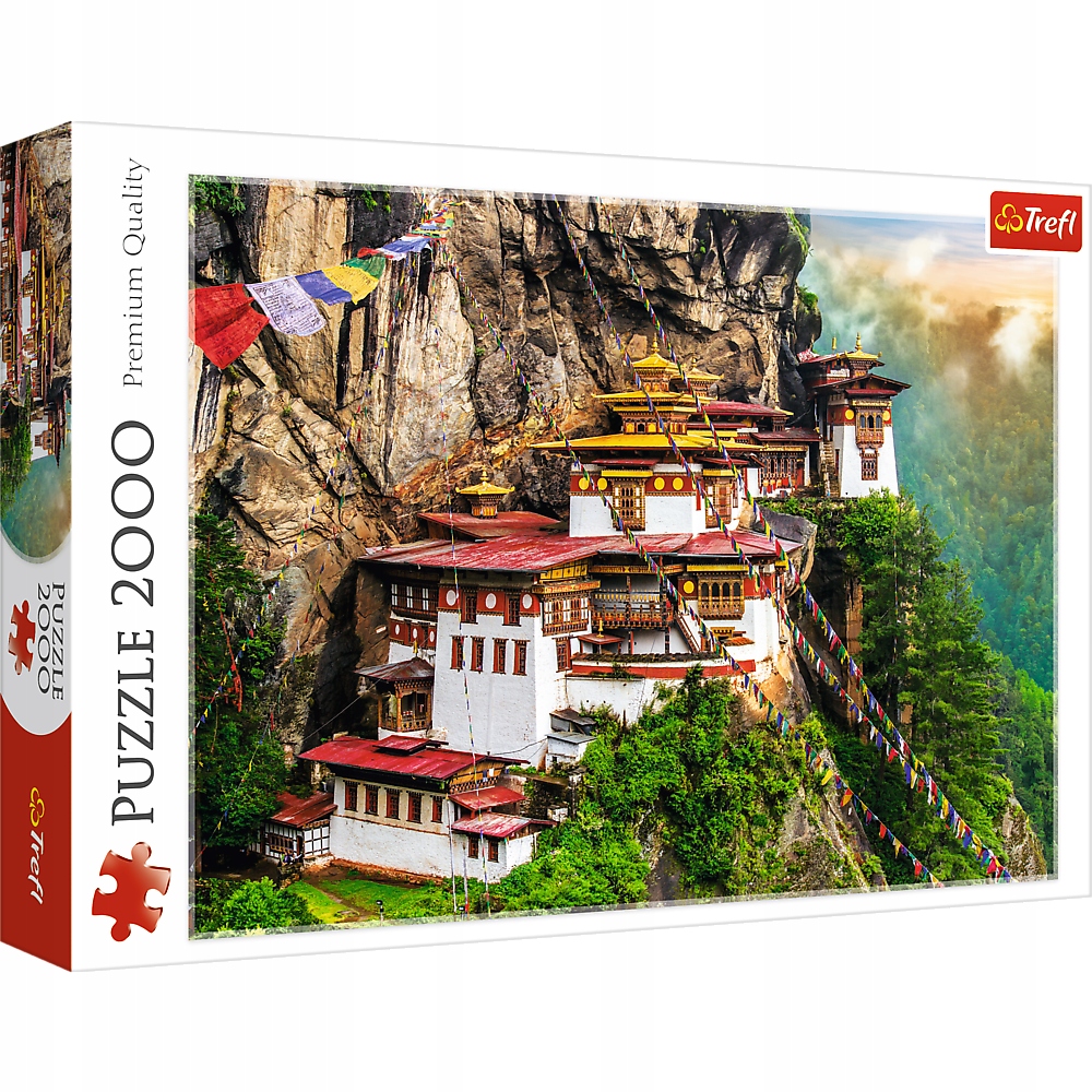

Puzzle 2000 Układanka Widok Góry Miasto 16+ Treefl