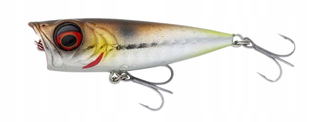 Wobler 4,3 cm Micro Popper 3 g Brown Mullet powierzchniowy pływający