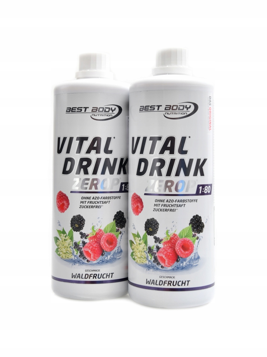 Levně Vital drink Zerop 2 x 1000 ml lesní plody Duopack