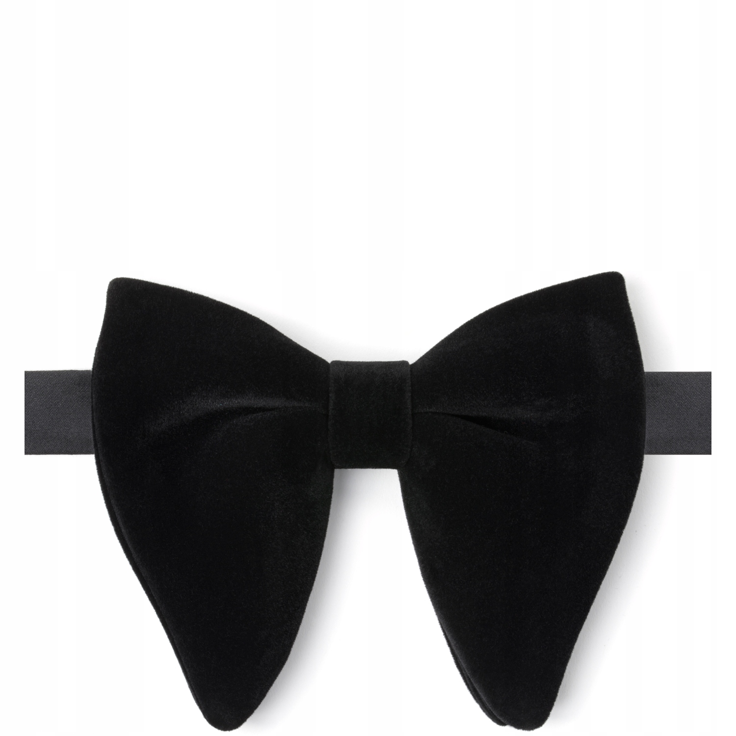 Sametová motýlek pro muže v černé barvě Na Svatba Pako Lorente One Size