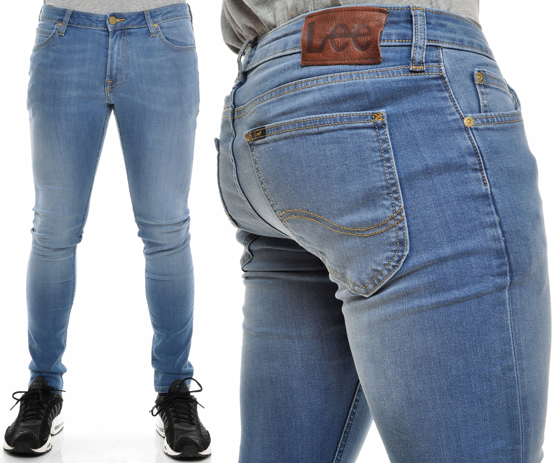 

Lee spodnie Regular skinny jeans Malone _ W28 L32