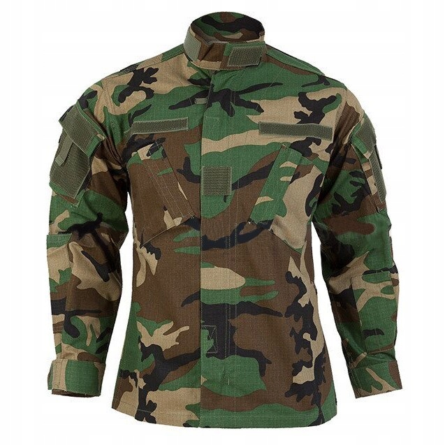 Taktická Mikina Mil-Tec Teesar Acu RipStop Woodland S