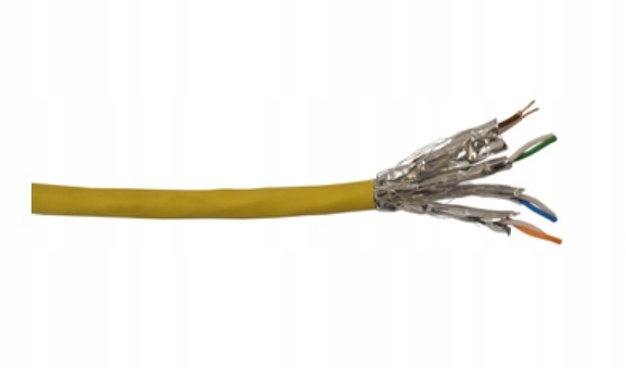 Síťový Kabel Kroucený S/ftp Kat. 7 Štětín Měď Frnc 305 mb