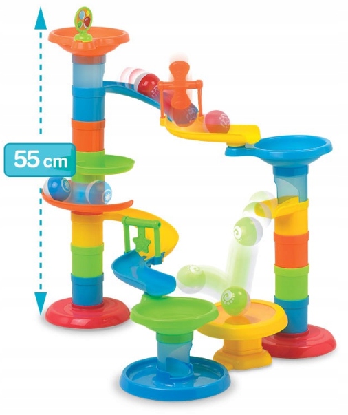 Mega Zjeżdżalnia Piłeczkowy Pościg Dumel Discovery Płeć chłopcy dziewczynki