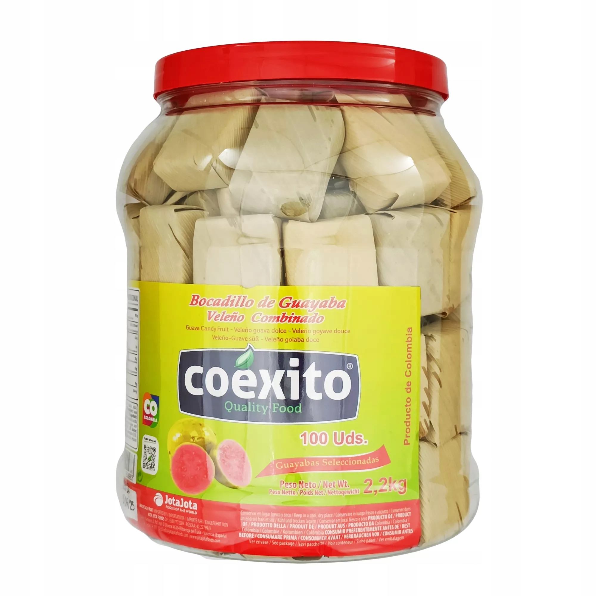Levně Svačinka z guavy Bocadillo de Guayaba Combinado Coexito 2,2 kg