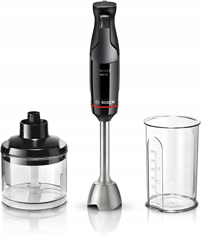 Blender Ręczny Bosch MSM4B620 1000W Pojemnik z miarką Rozdrabniacz