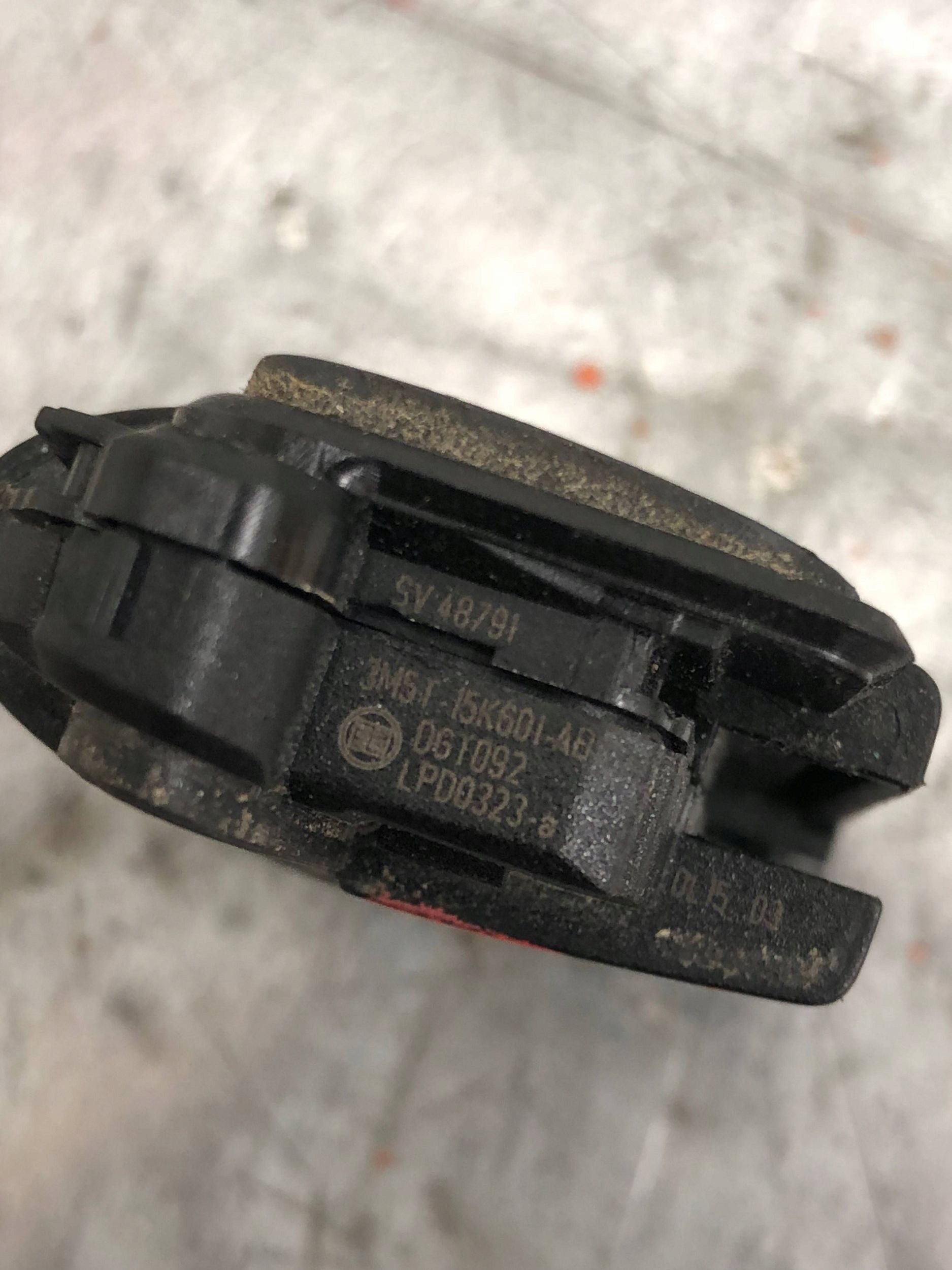 key PILOT FORD FIESTA MK7 3M51-15K601-AB