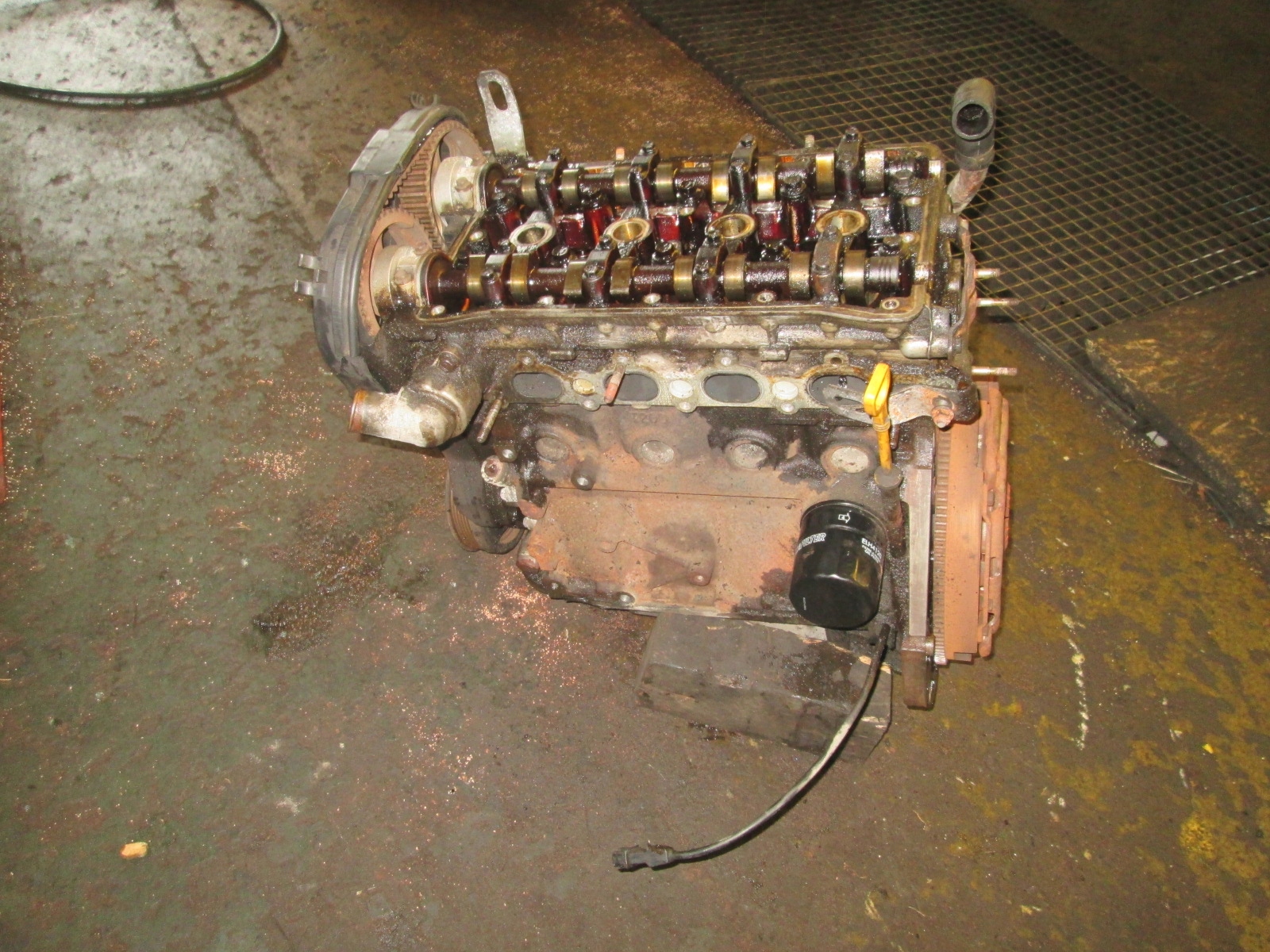 Двигатель голый chevrolet kalos aveo 1.4 16v f14d3
