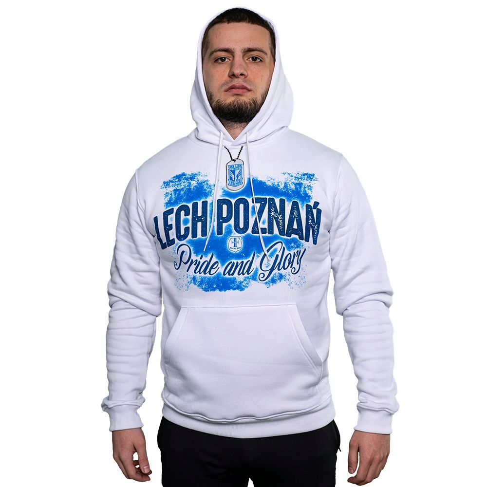 Bluza Lech Poznań Nieśmiertelnik Biała r. M
