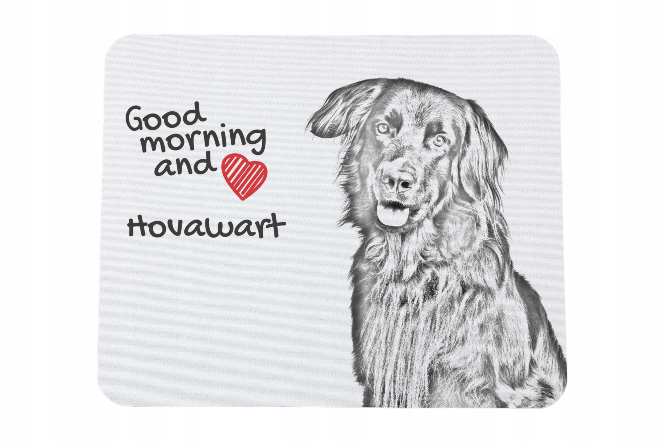 Hovawart podkładka pod myszkę z nadrukiem, personalizowana podkładka z ps