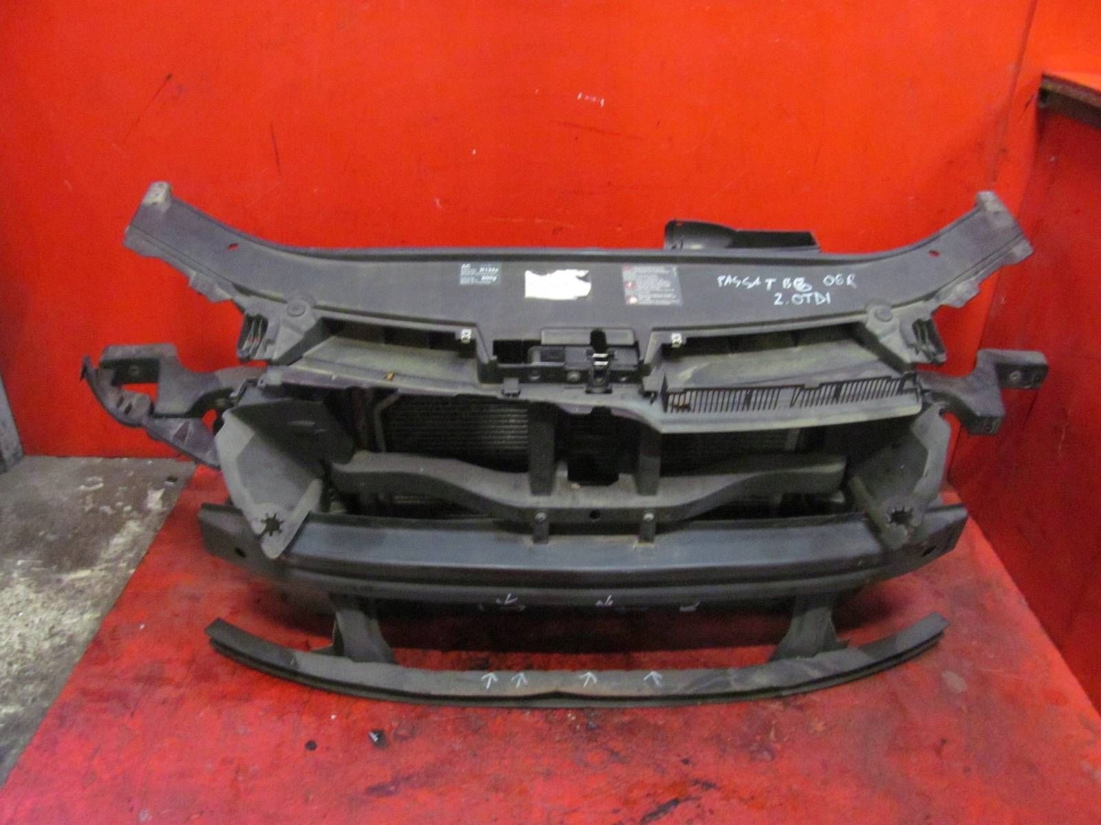 VW PASSAT B6 3C 2.0 TDI BMP support panel for radiators radiator fan sider KOMPLET