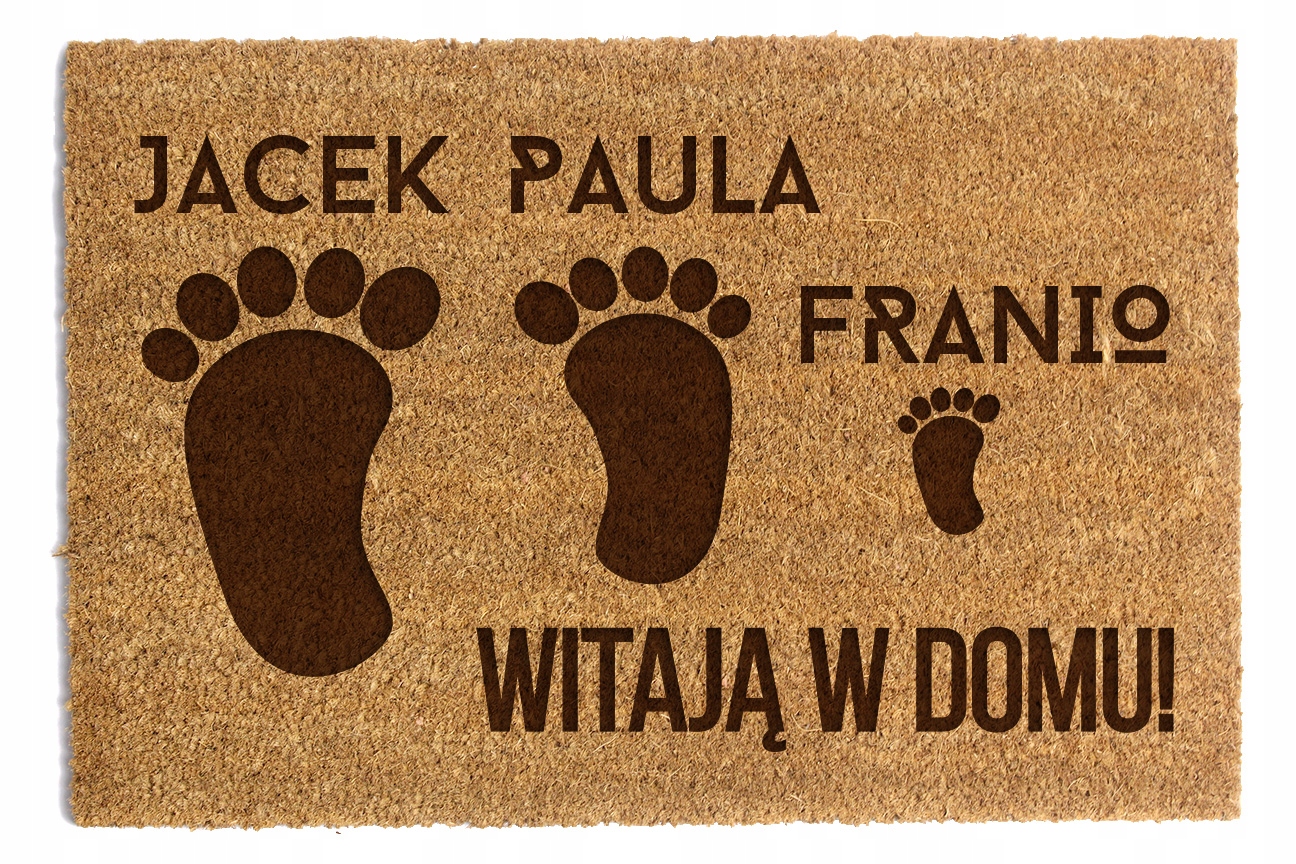 

Wycieraczka Pod Drzwi Z Twoją Dowolą Grafika 40x60