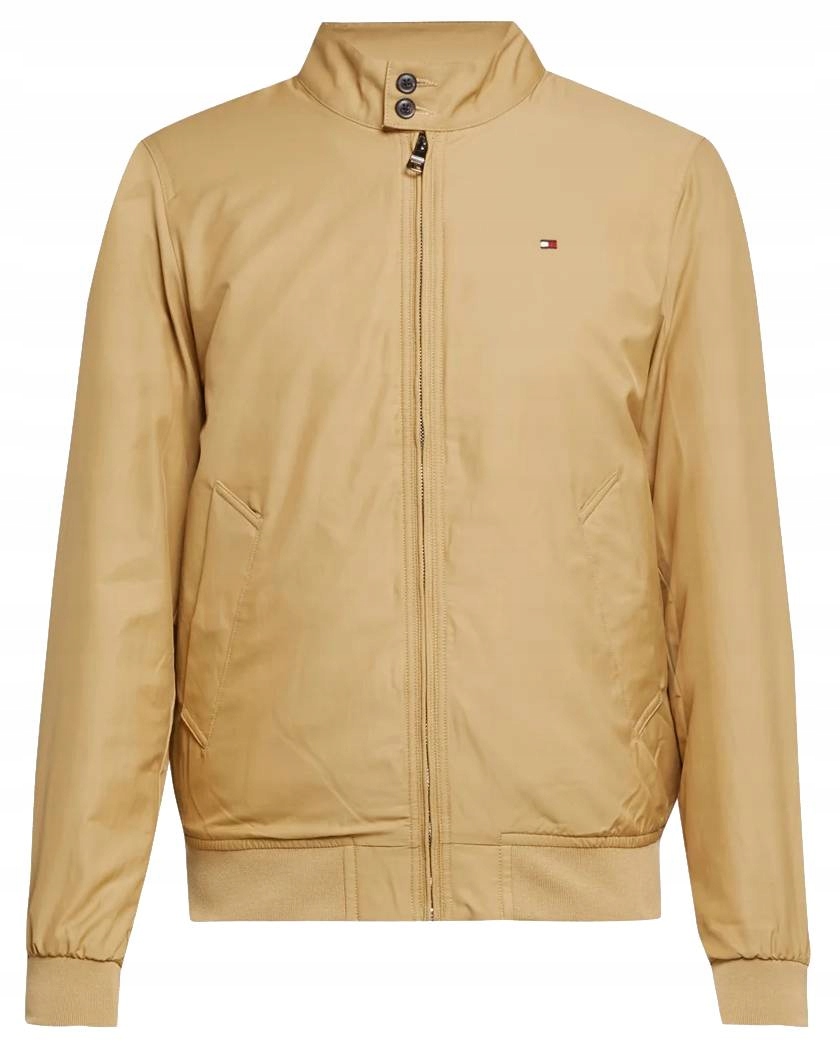 Kurtka męska bez kaptura Tommy Hilfiger hardshell do biegania jesienna r. M