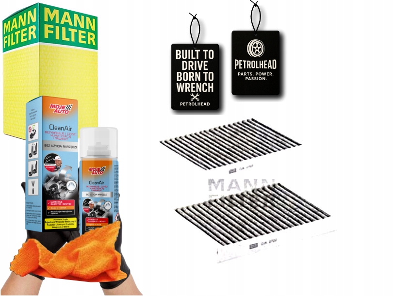 Kabinový Filtr Mercedes S-klasa W221 S Aktivním Uhlím #Petrolhead Pro+ Kit9
