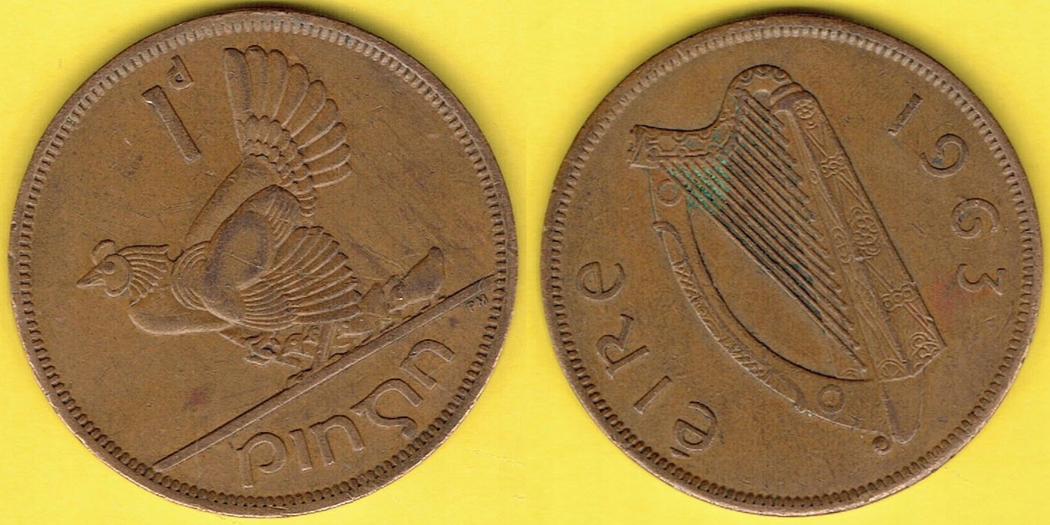 IRLANDIA 1 PENS 1963 r.