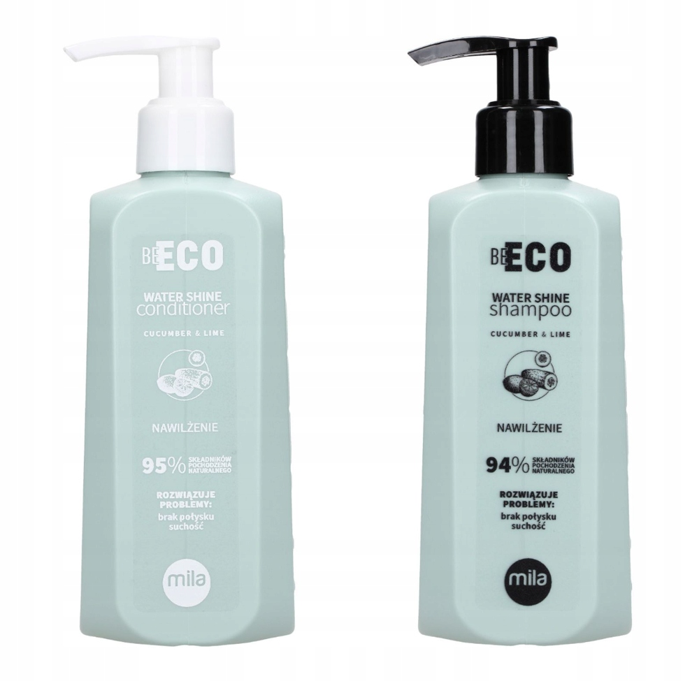 

Zestaw Mila Be Eco Water Shine szampon odżywka