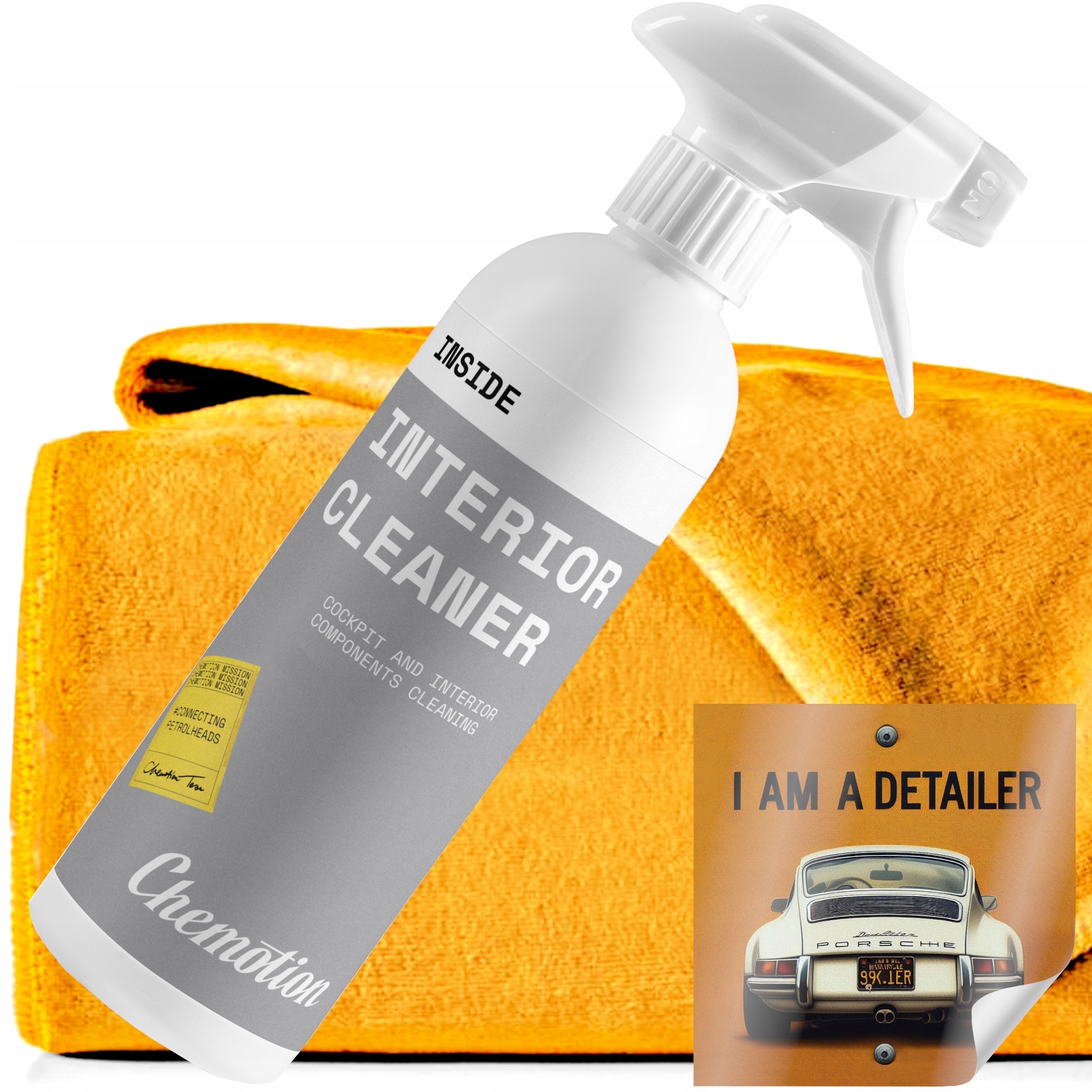 Chemotion Interior Cleaner Płyn Do Czyszczenia Plastików Kokpitu Auta 250ML