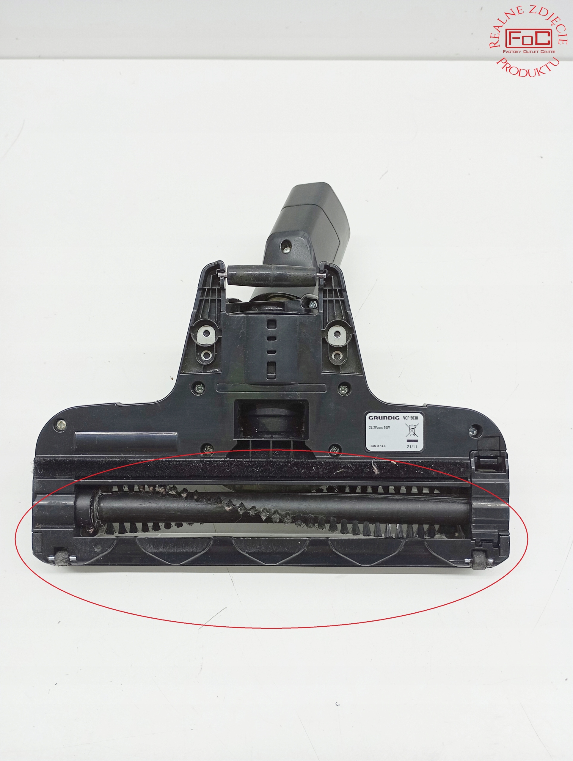 Odkurzacz pionowy bezprzewodowy Grundig VCP 5030 DEFEKT Napięcie akumulatora 25.2 V