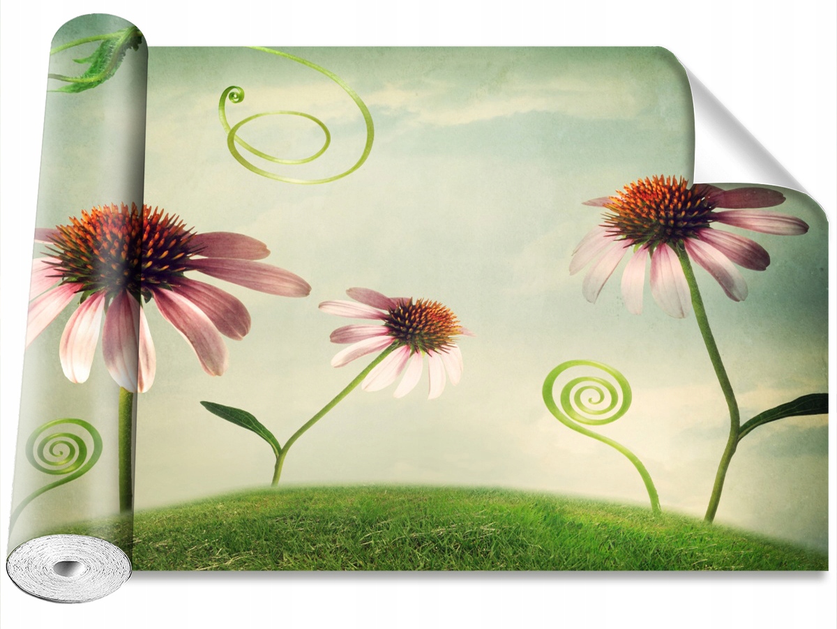 

Tapeta Samoprzylepna Kwiaty Vintage - 152x104