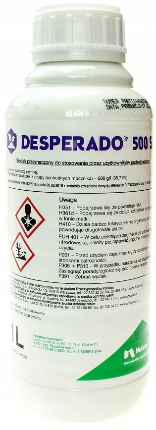 

Desperado 500 Sc 1L Na Chwasty Miotła Zboża Ozime
