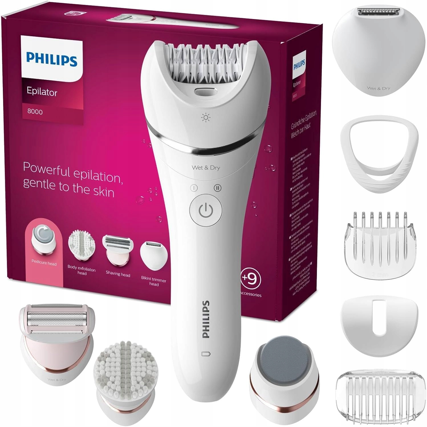 Depilátor Philips BRE740/10