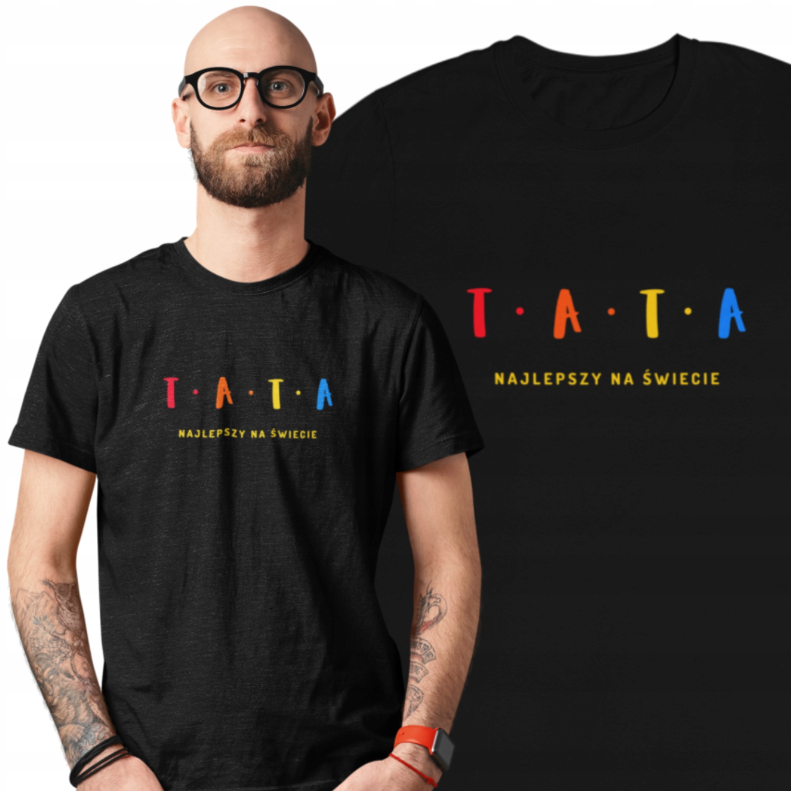 

T-shirt Męski Tata Na Dzień Ojca