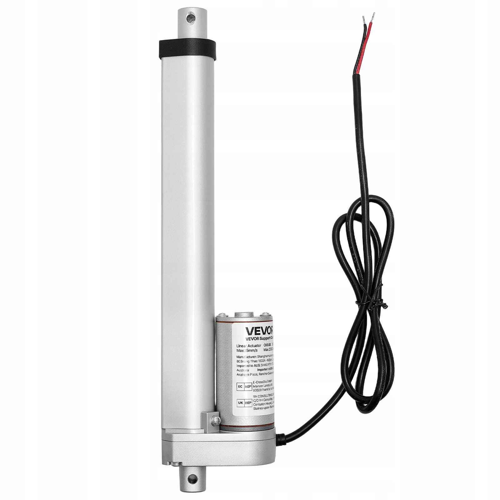 Silný Lineárny Pohon Vevor 12 V 203 2 MM 15 MM S IP54 Prémiovým Lineárnym Motorom