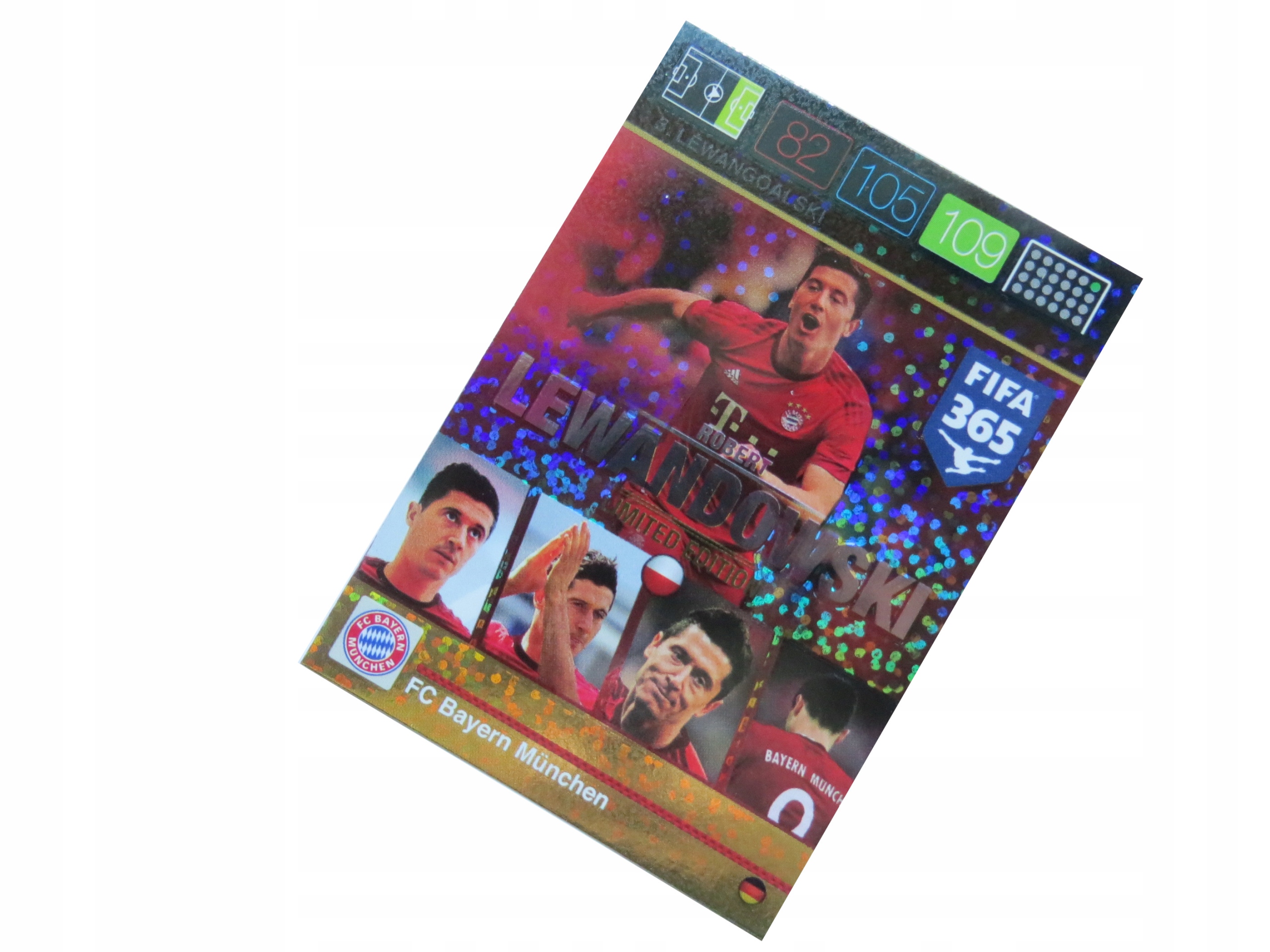 Panini Fifa 365 2015 2016 Karty Piłkarskie Limited 3 Lewandowski Bayern