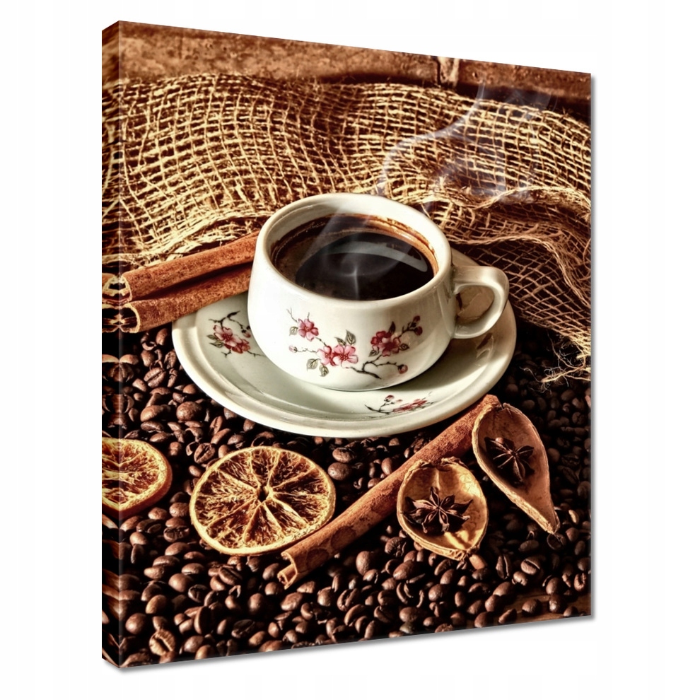 

Obraz 40x50 Filiżanka kawy z wanilią