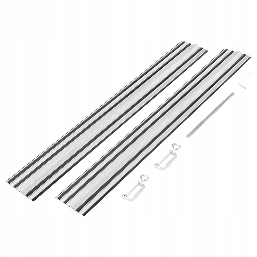 Szyny prowadzące 2 x 700 mm, łącznik, 2 zaciski Długość prowadnicy 70 cm