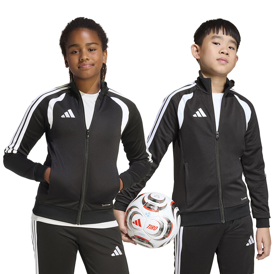 Mikina adidas Tiro 26 Training Jacket Junior JY7202 černá 116 cm