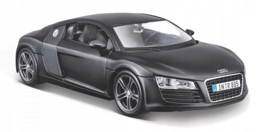 Model Kompozitní Audi R8 Černý
