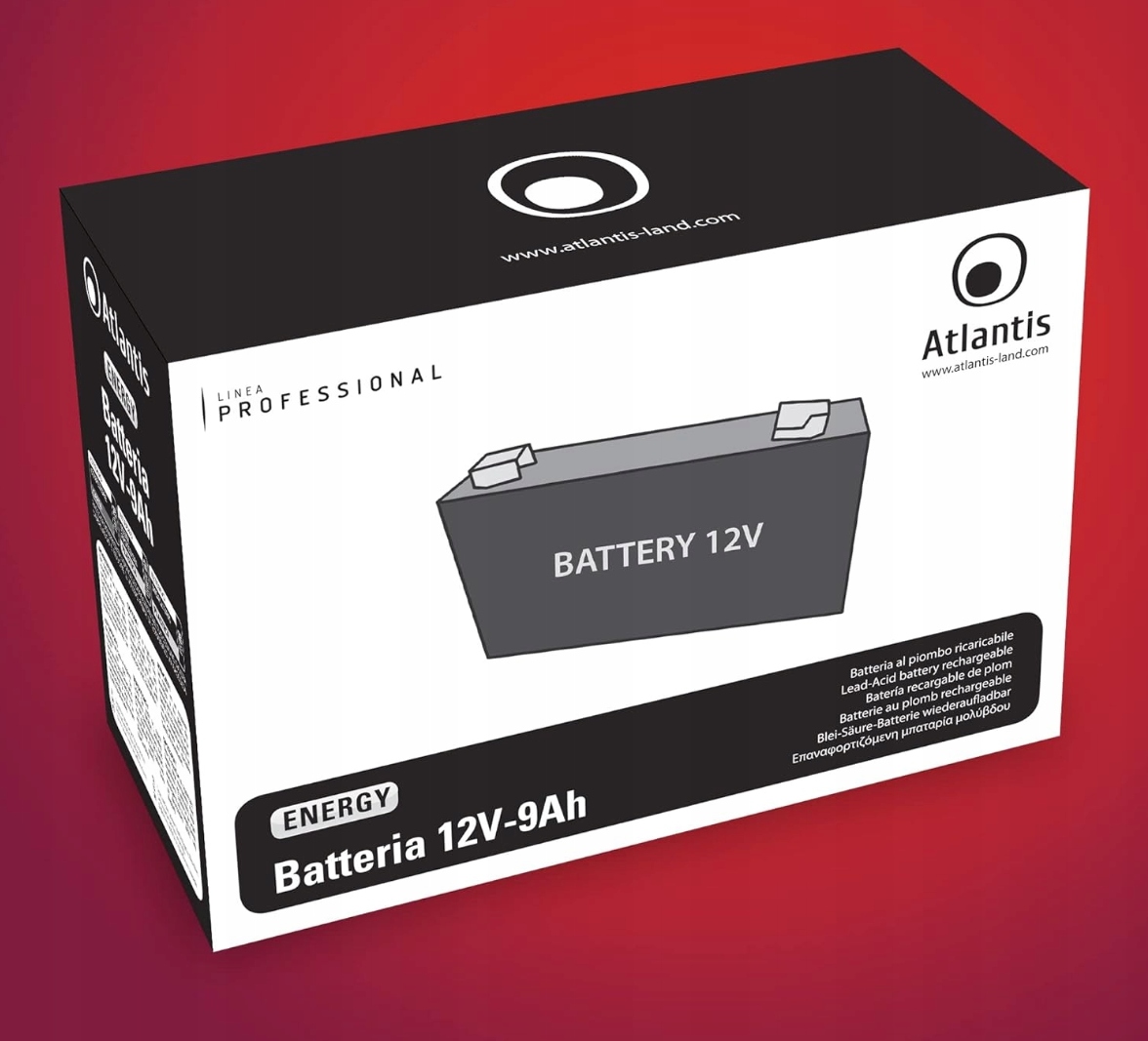 akumulator Atlantis 12V 9Ah Producent Atlantis
