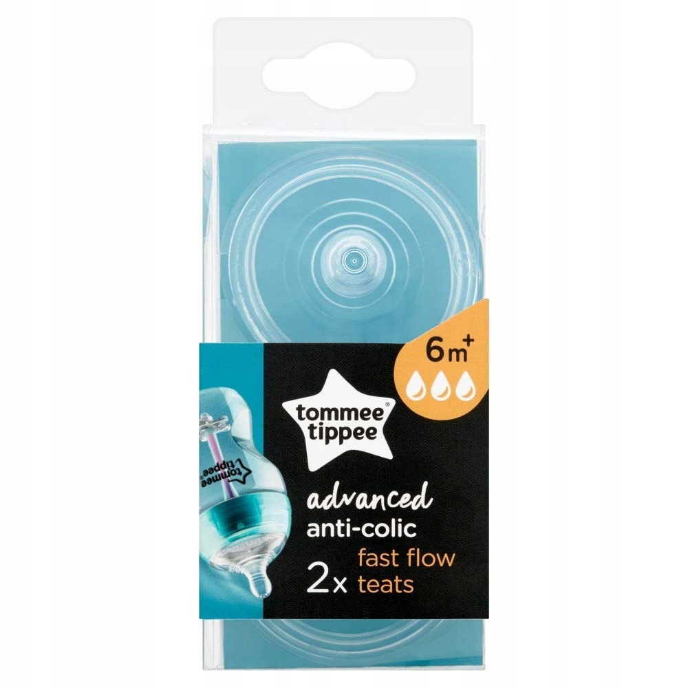 

Tommee Tippee Smoczek advanced anti-colic 6+ szybk