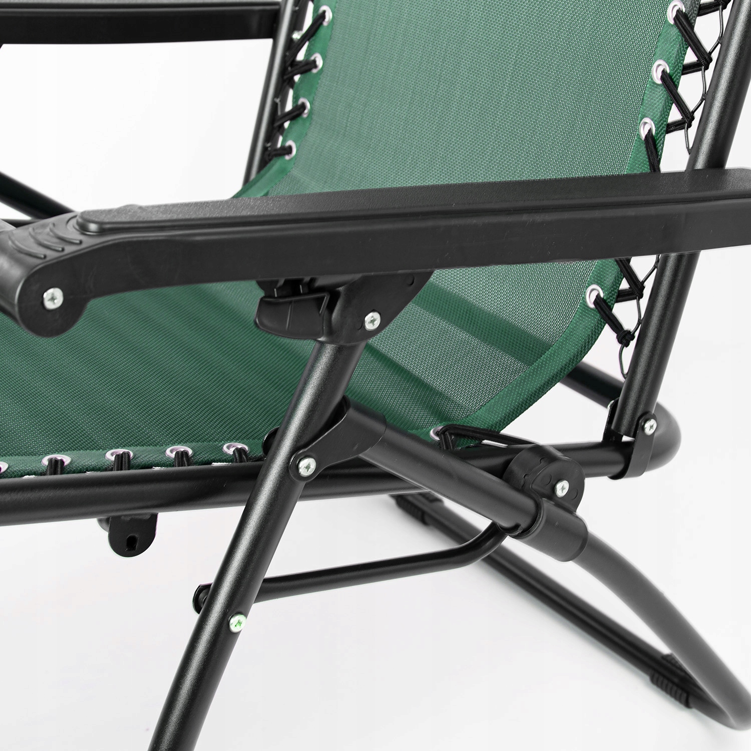 LEŻAK PLAŻOWY FOTEL OGRODOWY KRZESŁO Z ZAGŁÓWKIEM SKŁADANE ZERO GRAVITY Model LT6