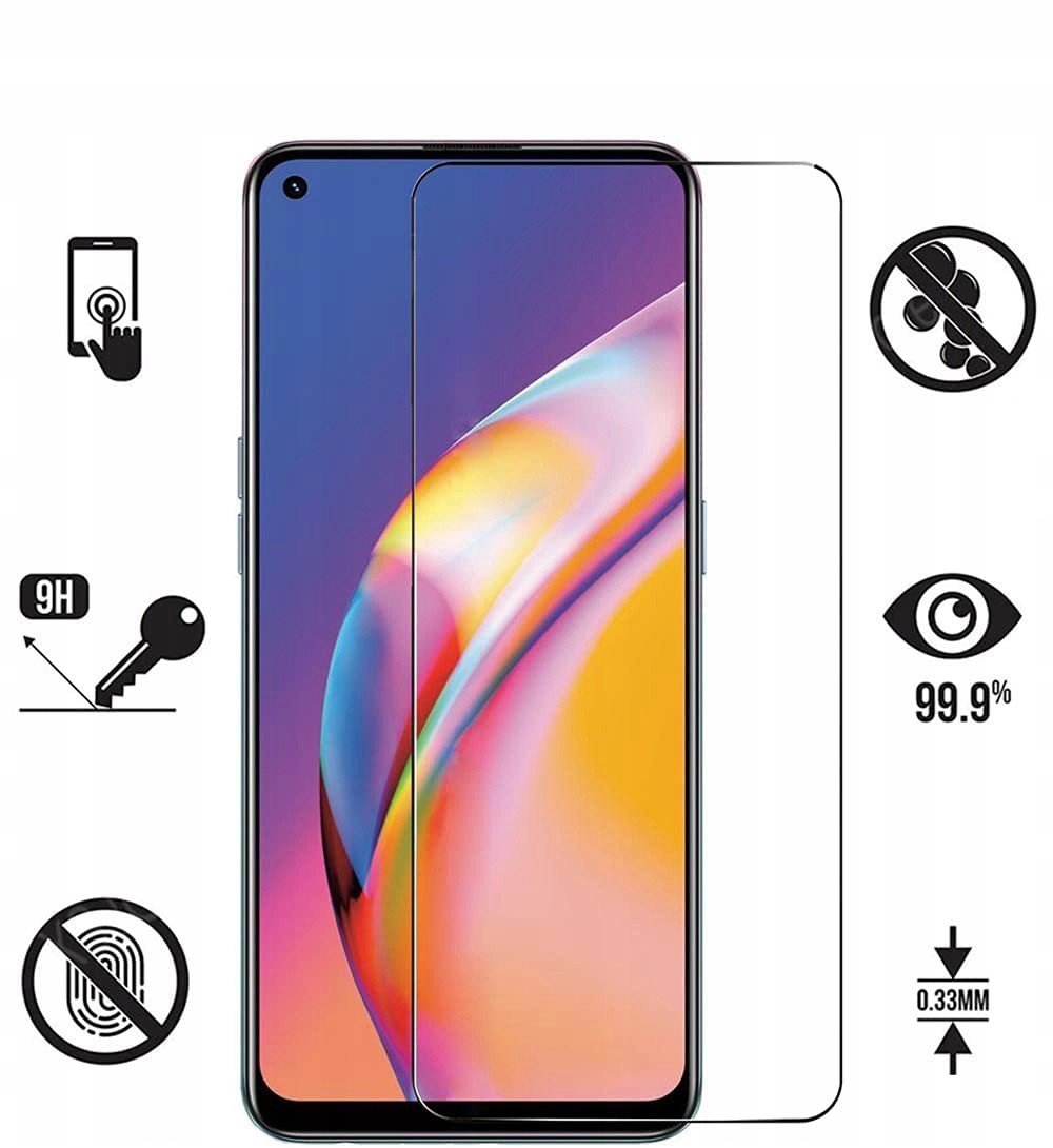 Szkło Hartowane Płaskie 9H do Oppo Reno 5 Lite Kod producenta Szkło Hartowane Płaskie 9H do Oppo Reno 5 Lite