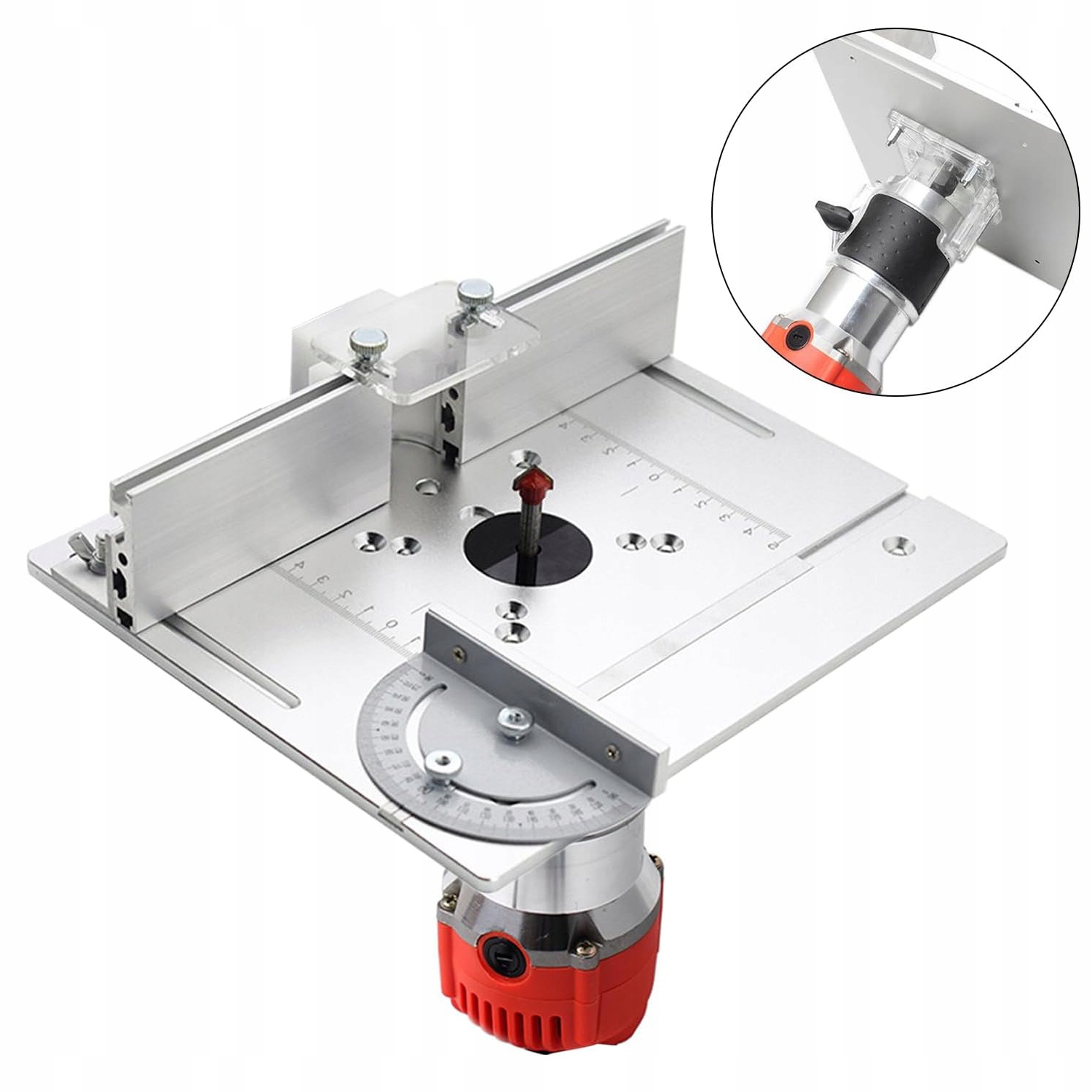 WKŁADKA DO STOŁU PŁYTA WKŁADKOWA BLAT DO FREZARKI Seria WKŁADKA DO STOŁU PŁYTA