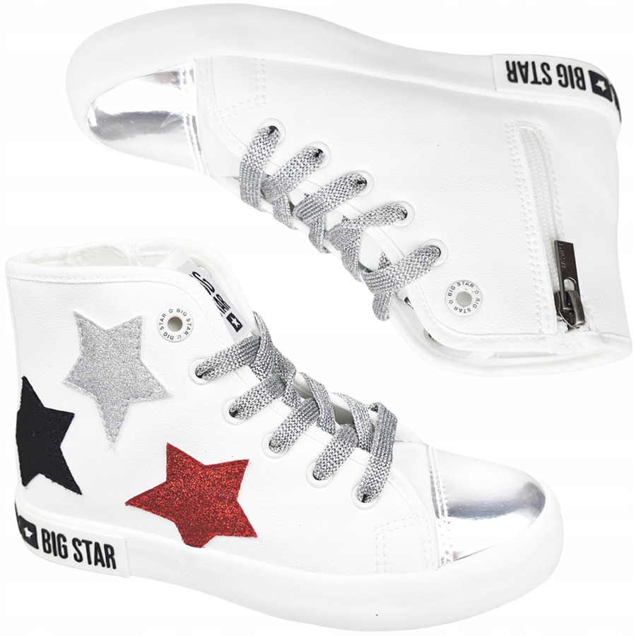 

Trampki Big Star dziecięce białe ekoskóra II374029