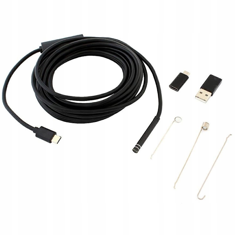 Endoskop kamerka rewizyjna microUSB C 5m Android EAN (GTIN) 5907621816063