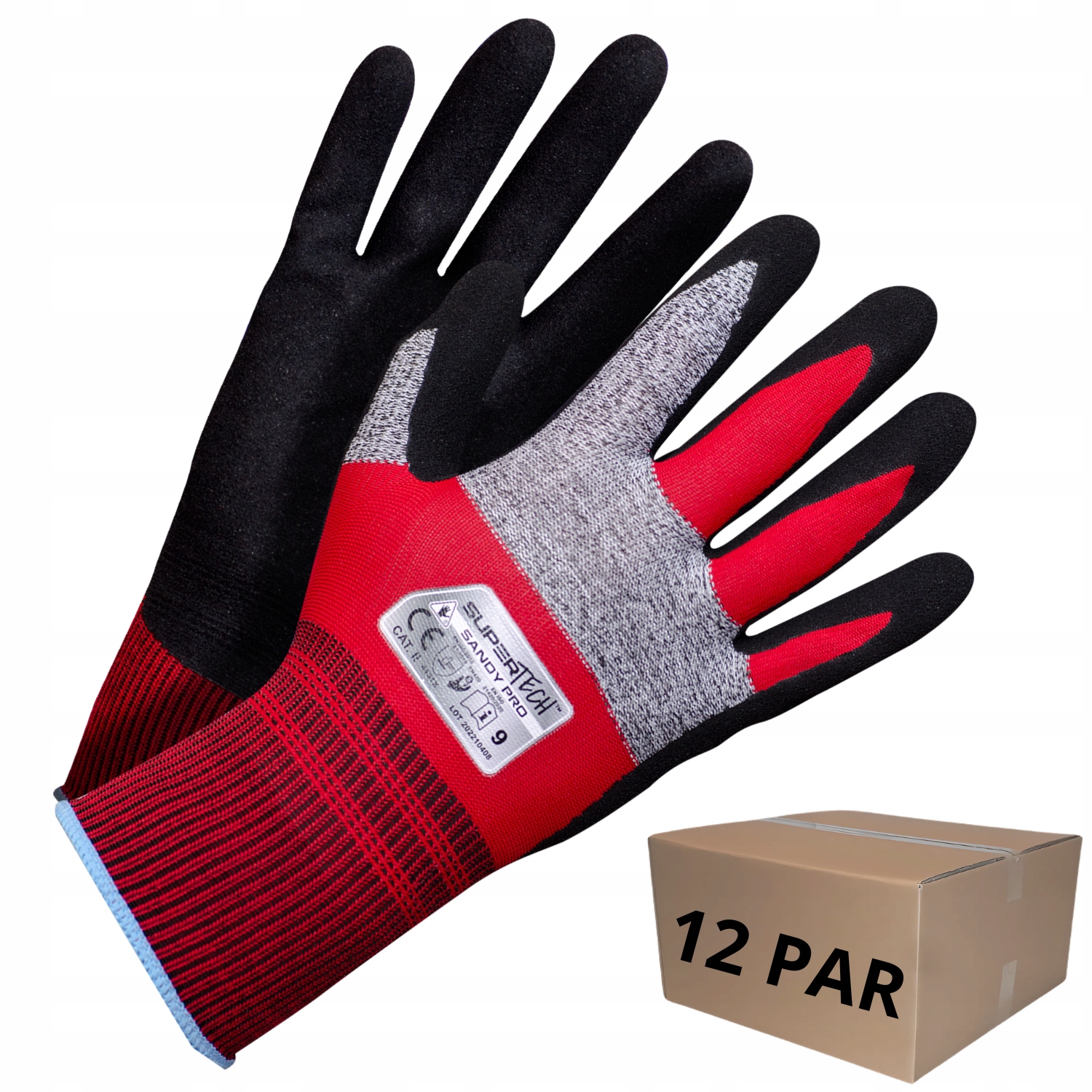 Sandy Pro rękawice robocze powlekane nitrylem r.11