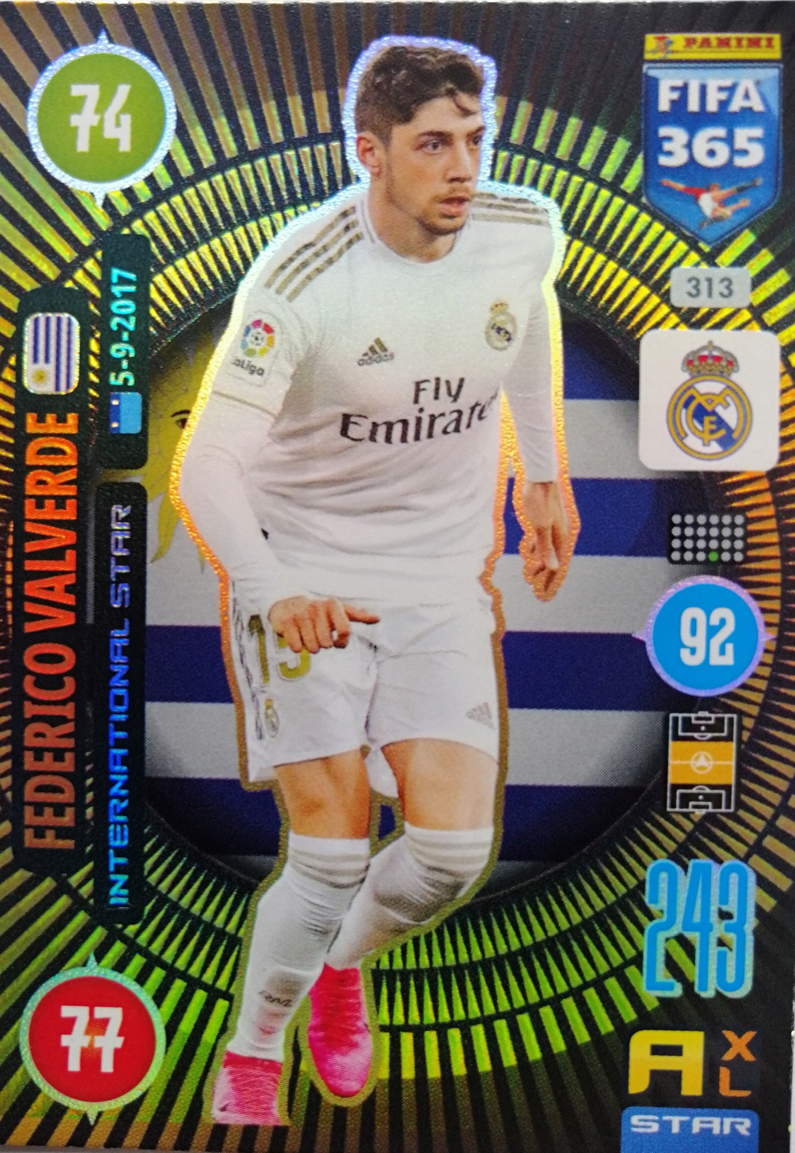 FIFA 365 2021 INTERNATIONAL STAR 313 VALVERDE