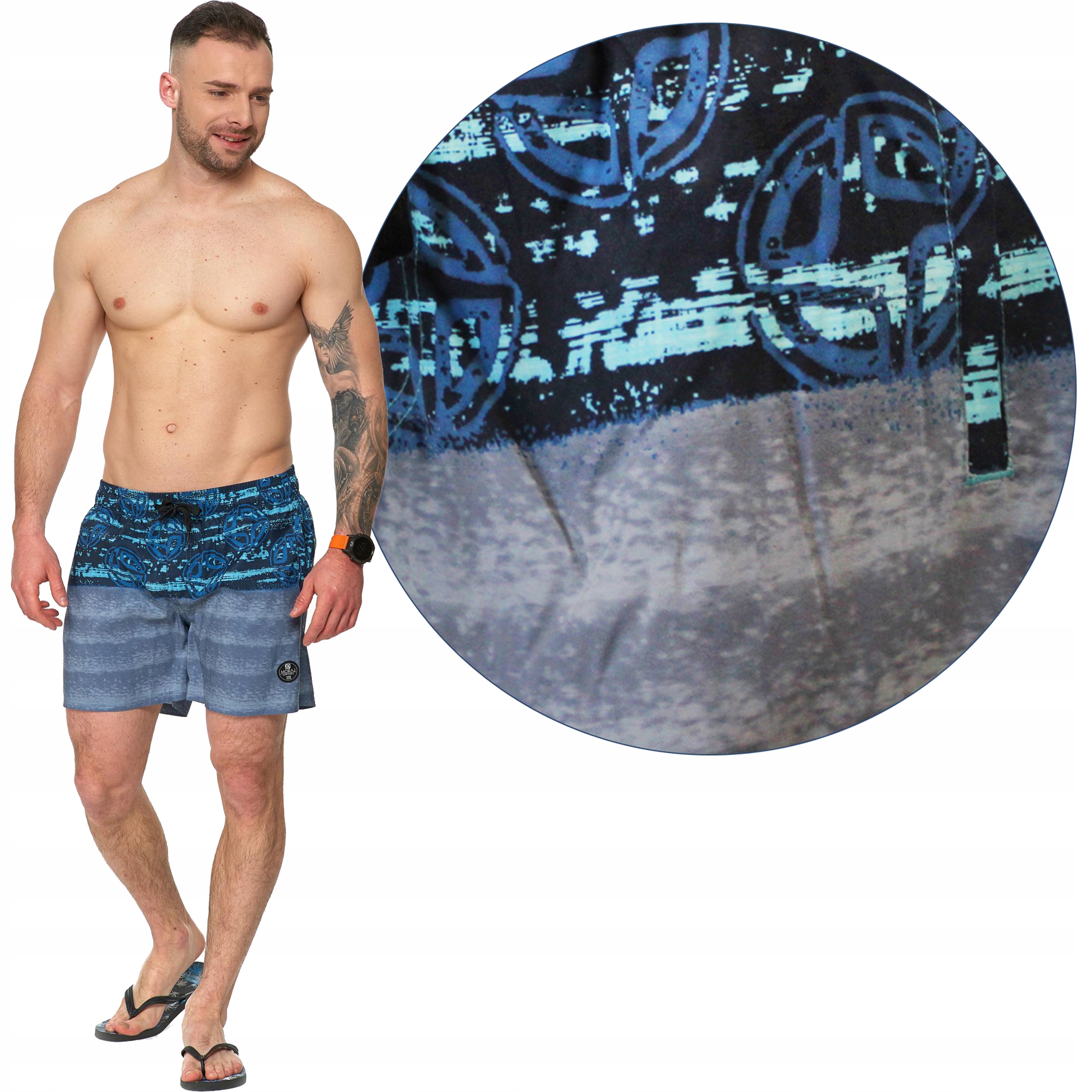 

Moraj Szorty Kąpielowe Plażowe 2100-001 Navy L